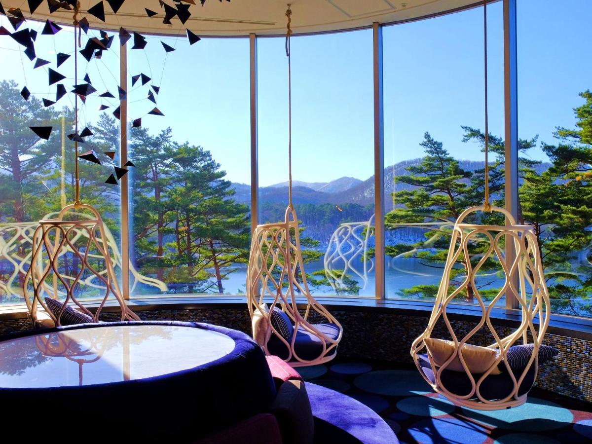 Urabandai Lake Resort Geihinkan Nekoma Rikyu Kitashiobara Exteriör bild