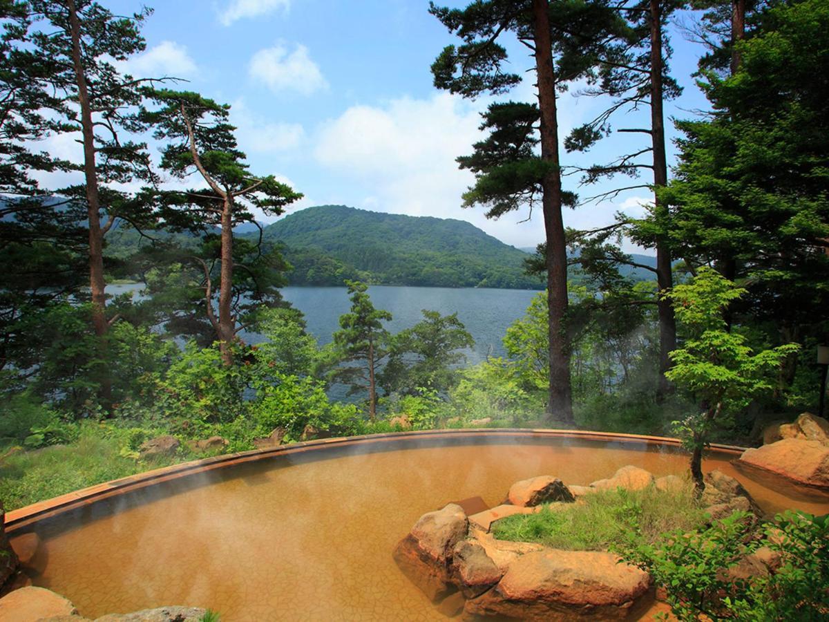 Urabandai Lake Resort Geihinkan Nekoma Rikyu Kitashiobara Exteriör bild