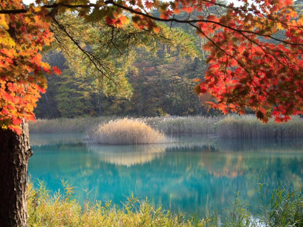 Urabandai Lake Resort Geihinkan Nekoma Rikyu Kitashiobara Exteriör bild